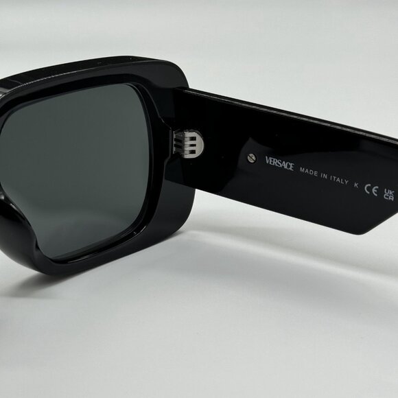 NEW VE4473U GB1/87 BLACK SQUARE WOMEN SUNGLASSES VERSACE MOD 4473-U  GB1/87 main image 4